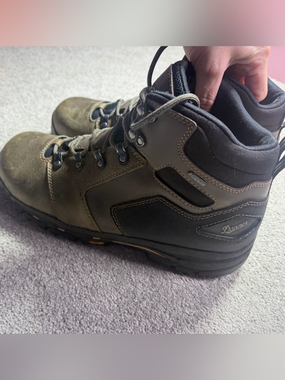 Danner Men's Vicious Plain Toe GORE TEX Work Boot Size 13